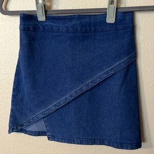 Brandy Melville denim cotton stretch skirt